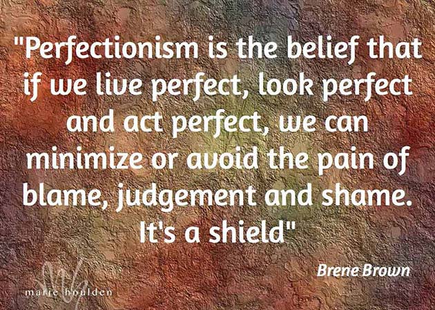Perfectionism and over achievement